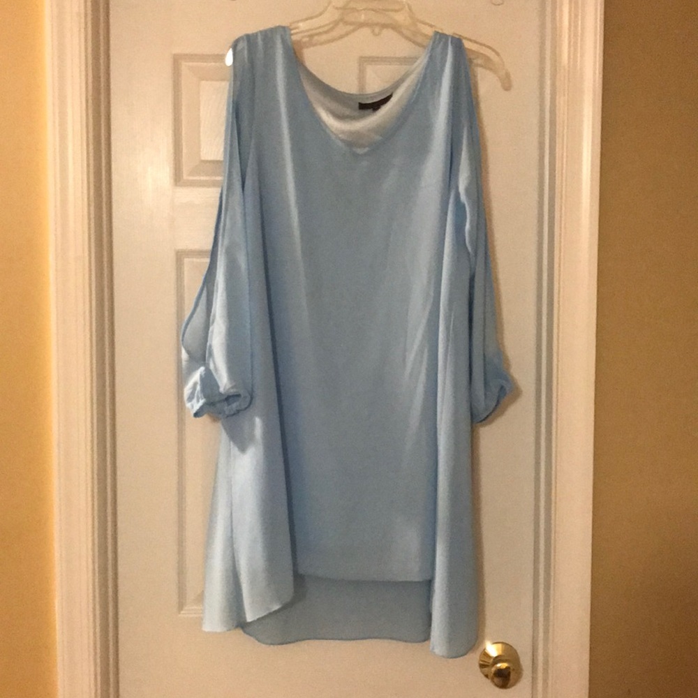 Light blue dress